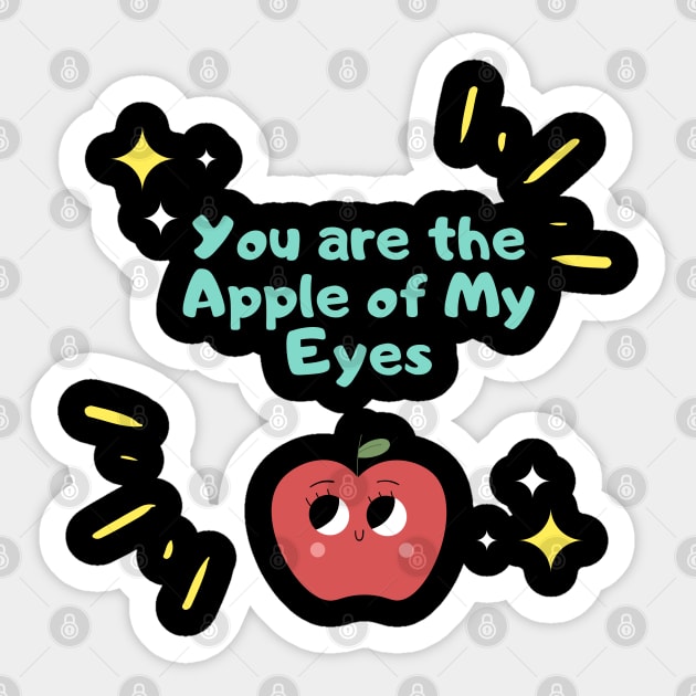 You are the Apple of My Eyes Psalm 17 Sticker by Mission Bear